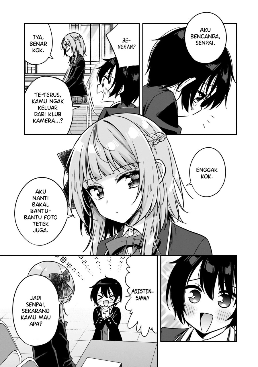 Camera-senpai to Sewayaki Jouzu na Kouhai-chan Chapter 03 Gambar 4