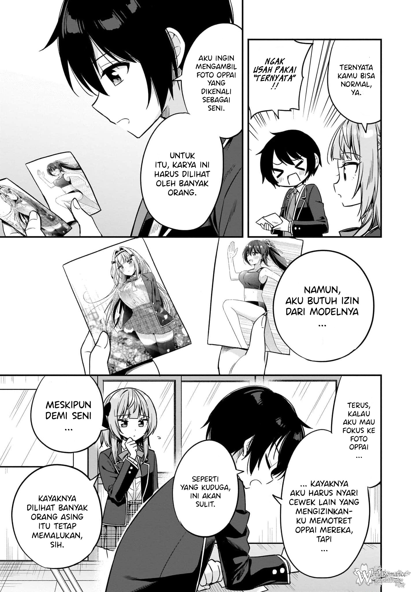 Camera-senpai to Sewayaki Jouzu na Kouhai-chan Chapter 05 Gambar 12