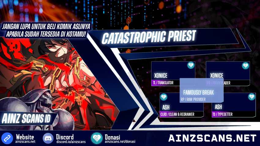 Catastrophic Priest Chapter 13 Gambar 1