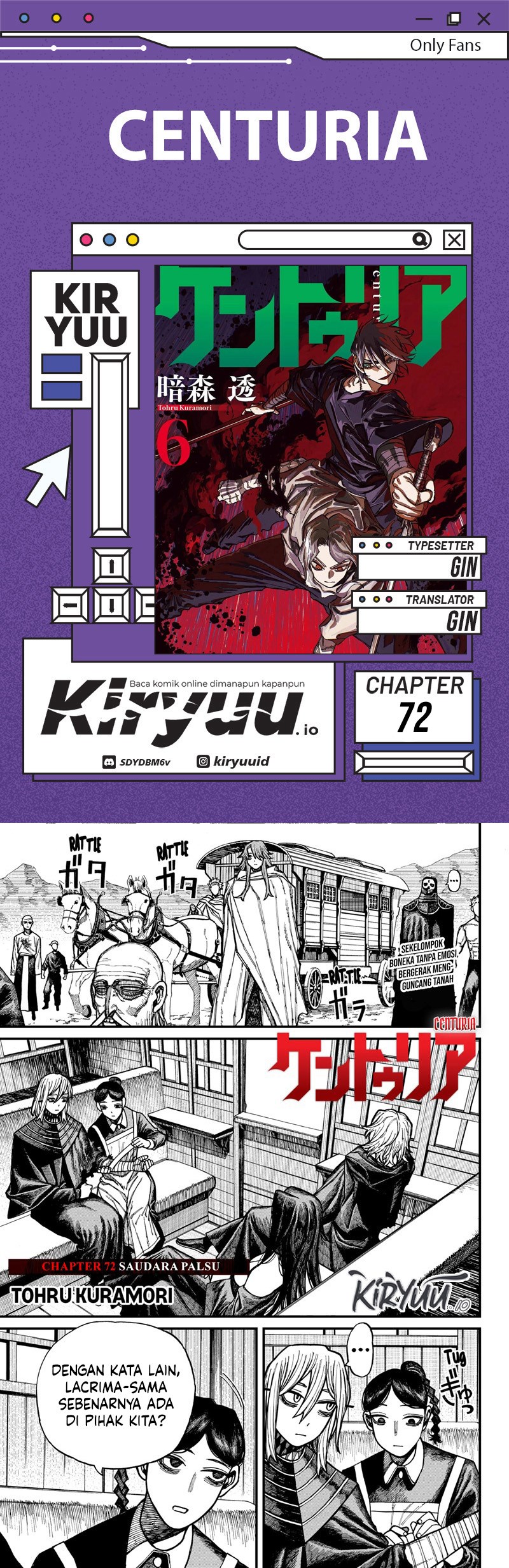 Centuria Chapter 72 Gambar 1