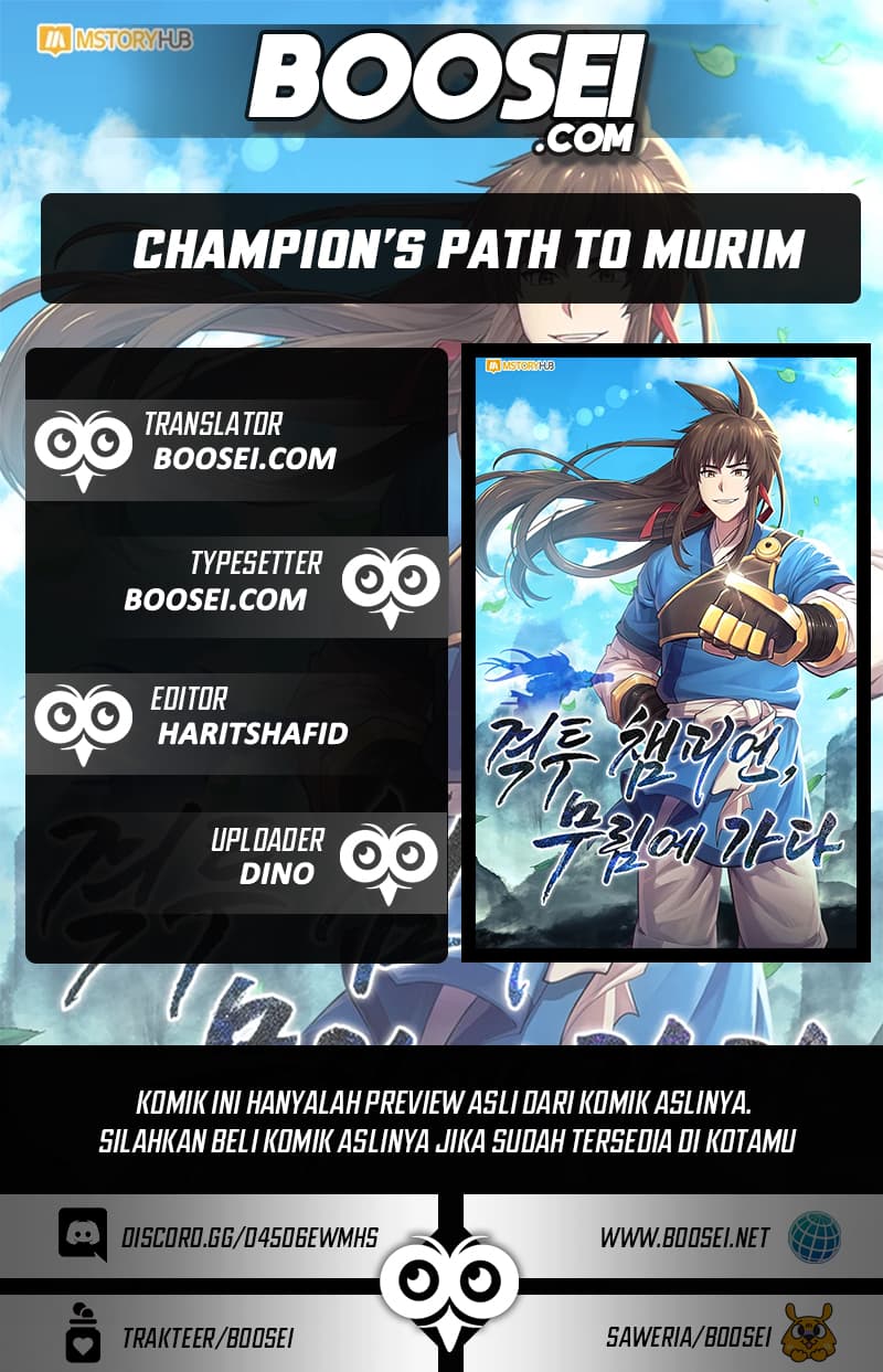 Champion’s Path to Murim Chapter 29 Gambar 1