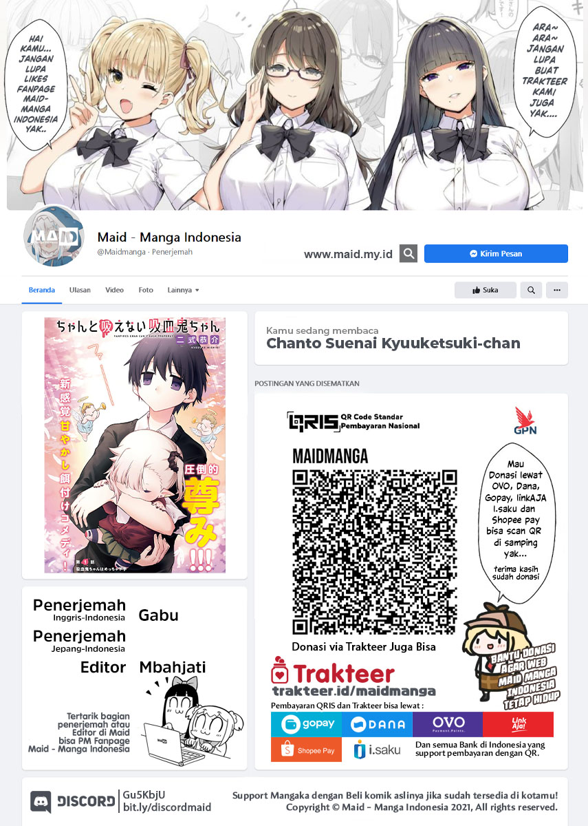 Chanto Suenai Kyuuketsuki-chan Chapter 01 Gambar 1