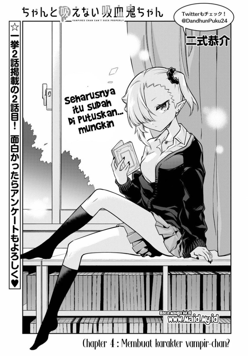 Chanto Suenai Kyuuketsuki-chan Chapter 04 Gambar 3