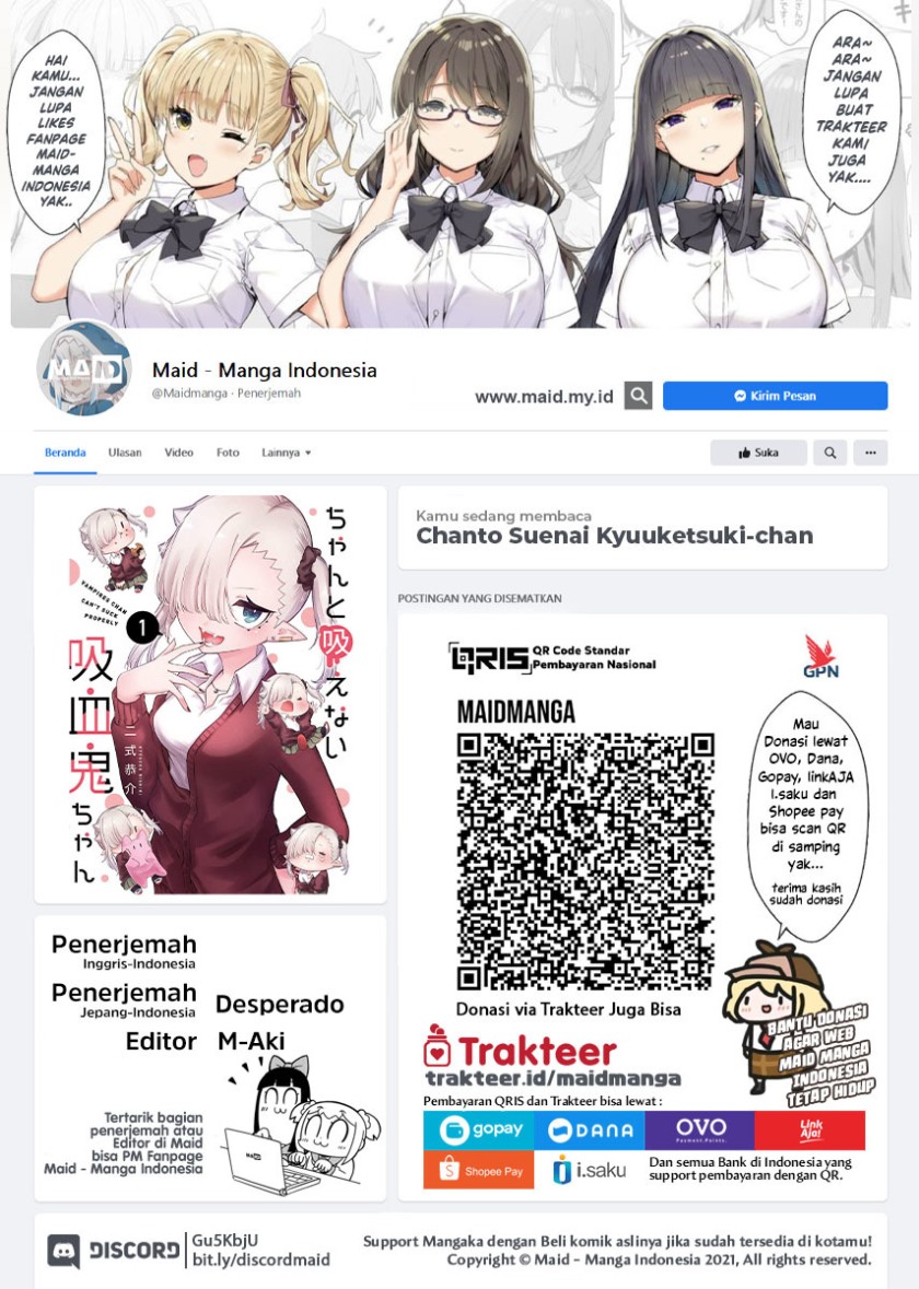 Chanto Suenai Kyuuketsuki-chan Chapter 05 Gambar 2