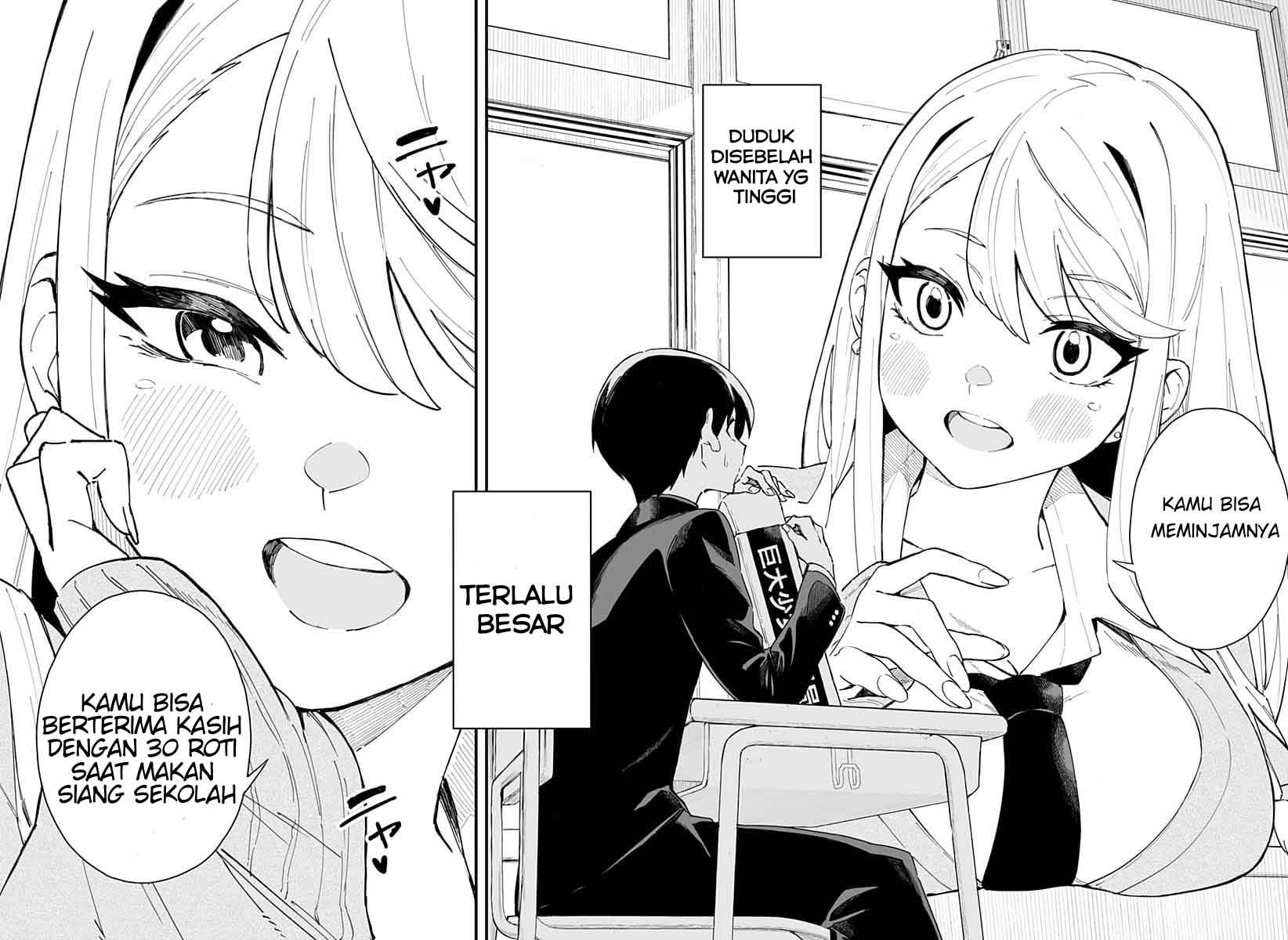 Chieri no Koi wa 8 Meter Chapter 01 Gambar 4