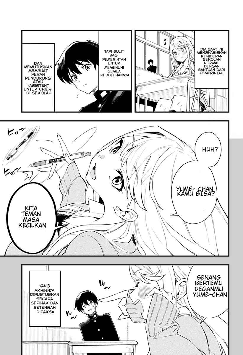 Chieri no Koi wa 8 Meter Chapter 01 Gambar 8