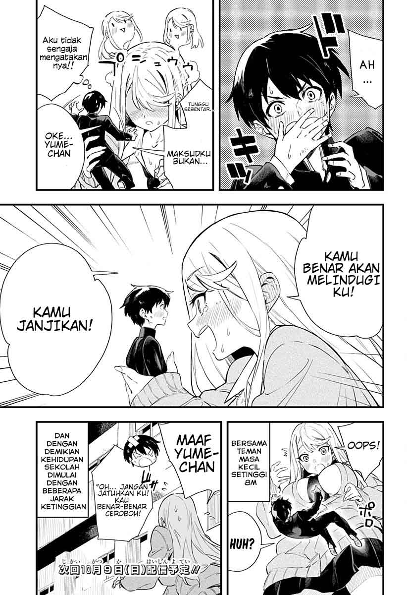 Chieri no Koi wa 8 Meter Chapter 01 Gambar 23