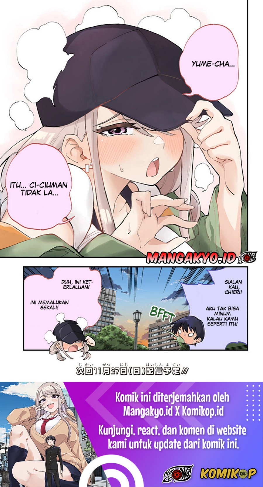 Chieri no Koi wa 8 Meter Chapter 08 Gambar 16