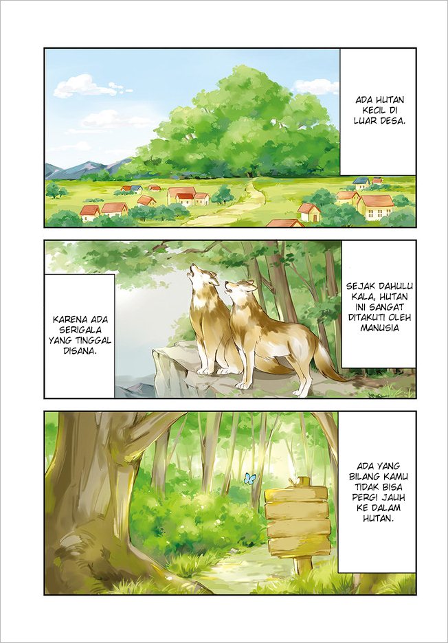 Chiisana Mori no Ookami-chan Chapter 01 Gambar 2