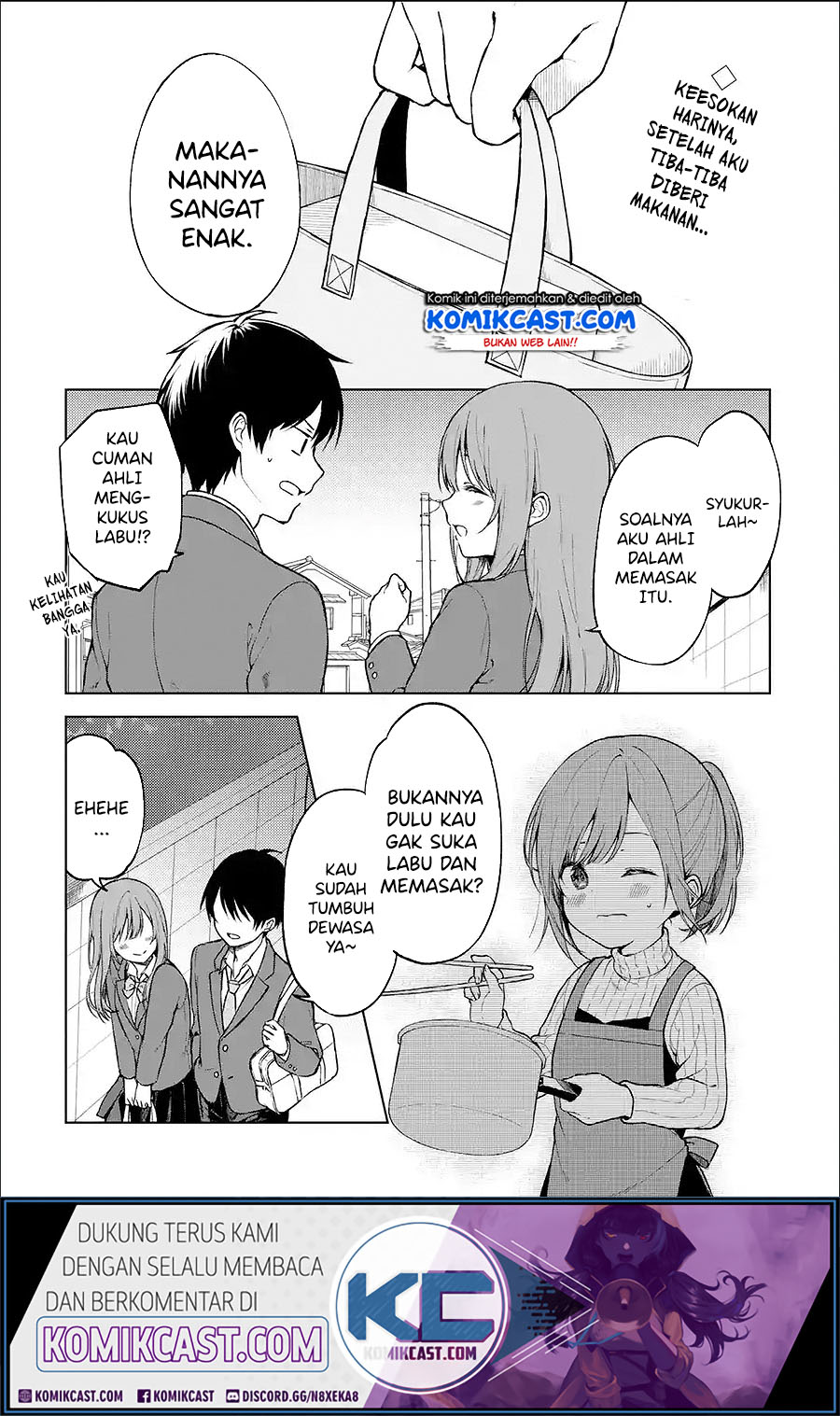 Chikan Saresou ni Natteiru S-kyuu Bishoujo wo Tasuketara Tonari no Seki no Osanajimi datta Chapter 14 Gambar 2