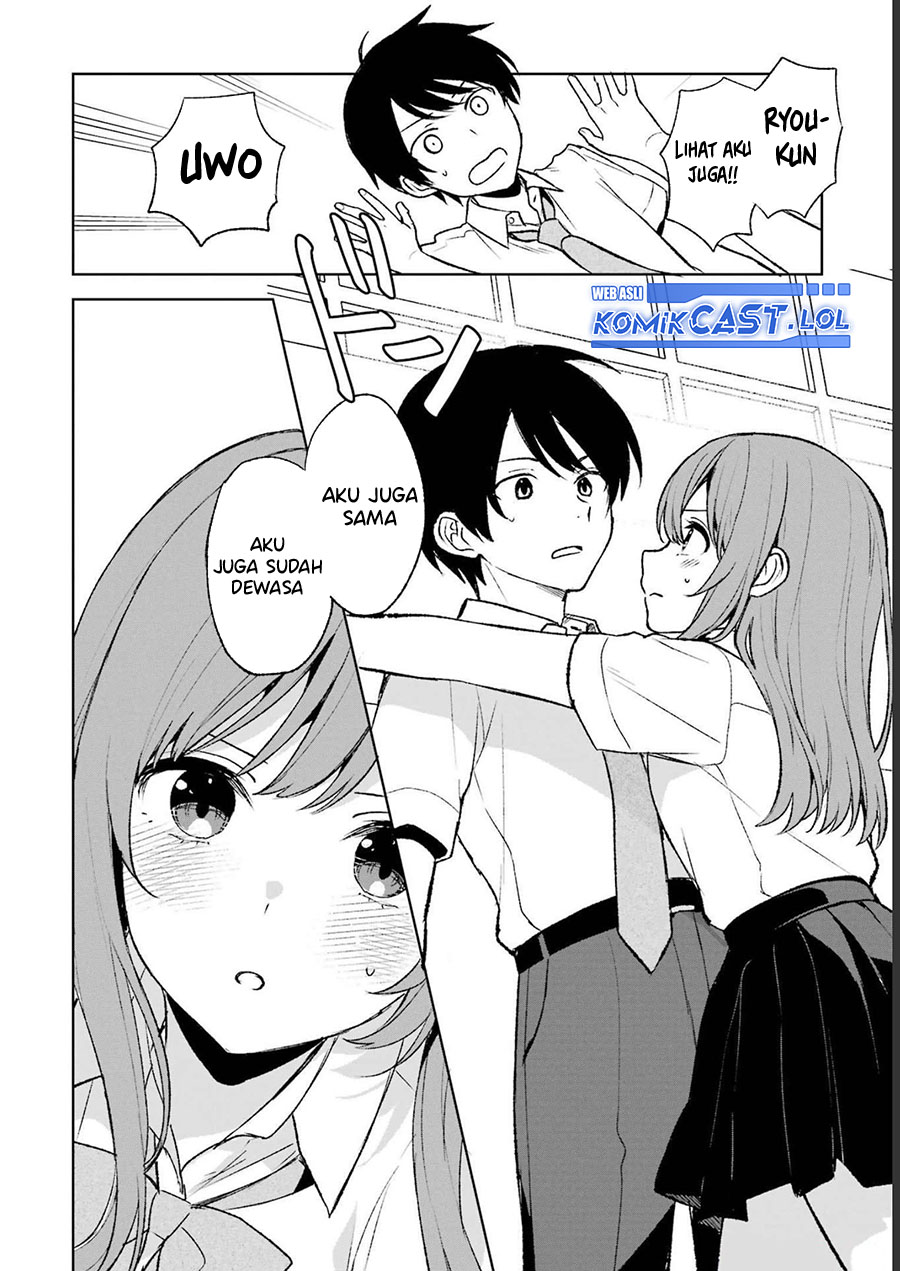 Chikan Saresou ni Natteiru S-kyuu Bishoujo wo Tasuketara Tonari no Seki no Osanajimi datta Chapter 53 Gambar 14
