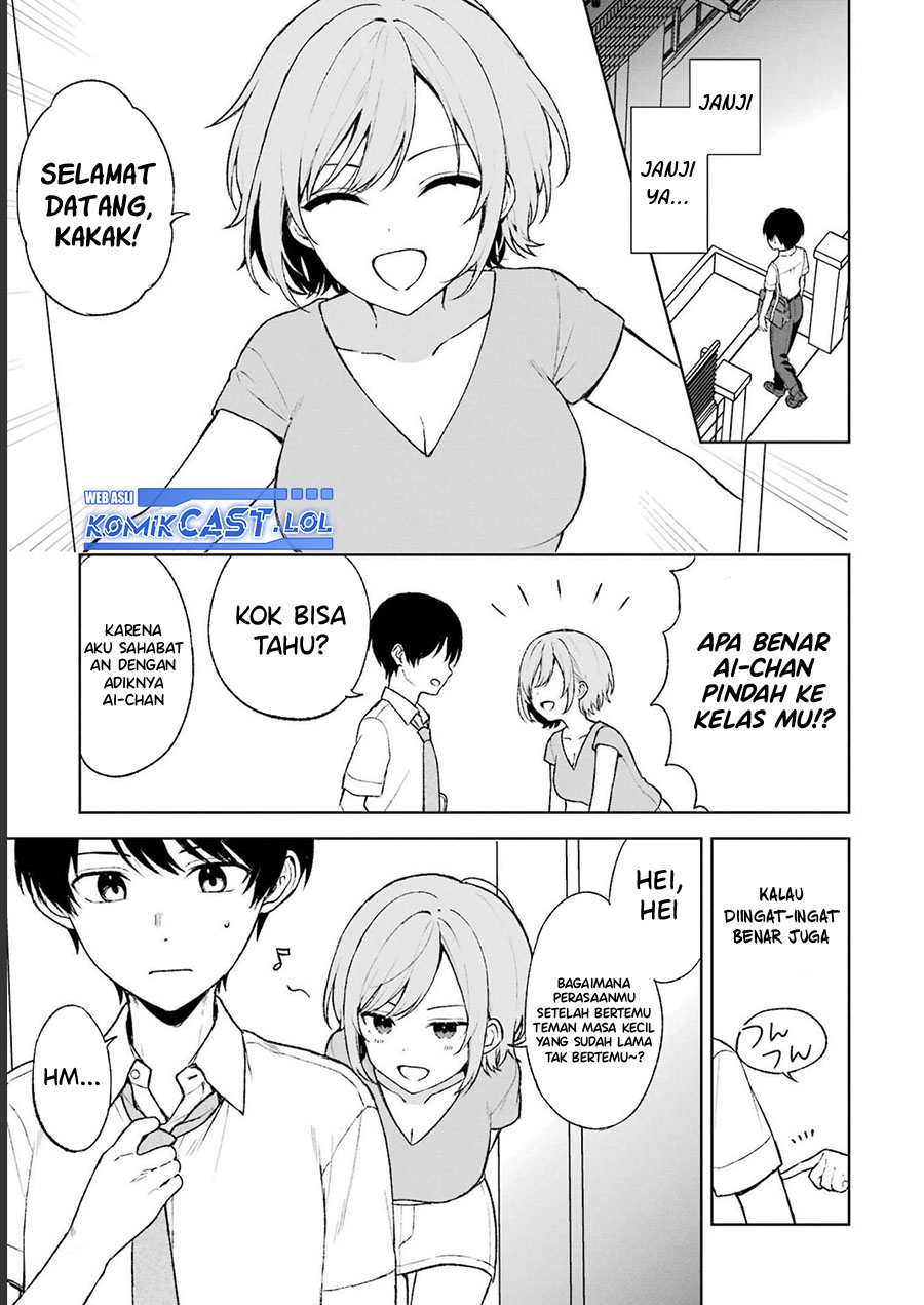 Chikan Saresou ni Natteiru S-kyuu Bishoujo wo Tasuketara Tonari no Seki no Osanajimi datta Chapter 54 Gambar 4