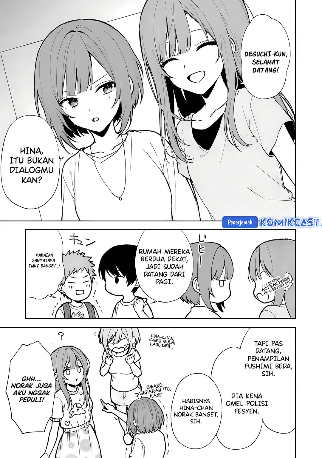 Chikan Saresou ni Natteiru S-kyuu Bishoujo wo Tasuketara Tonari no Seki no Osanajimi datta Chapter 67 Gambar 4