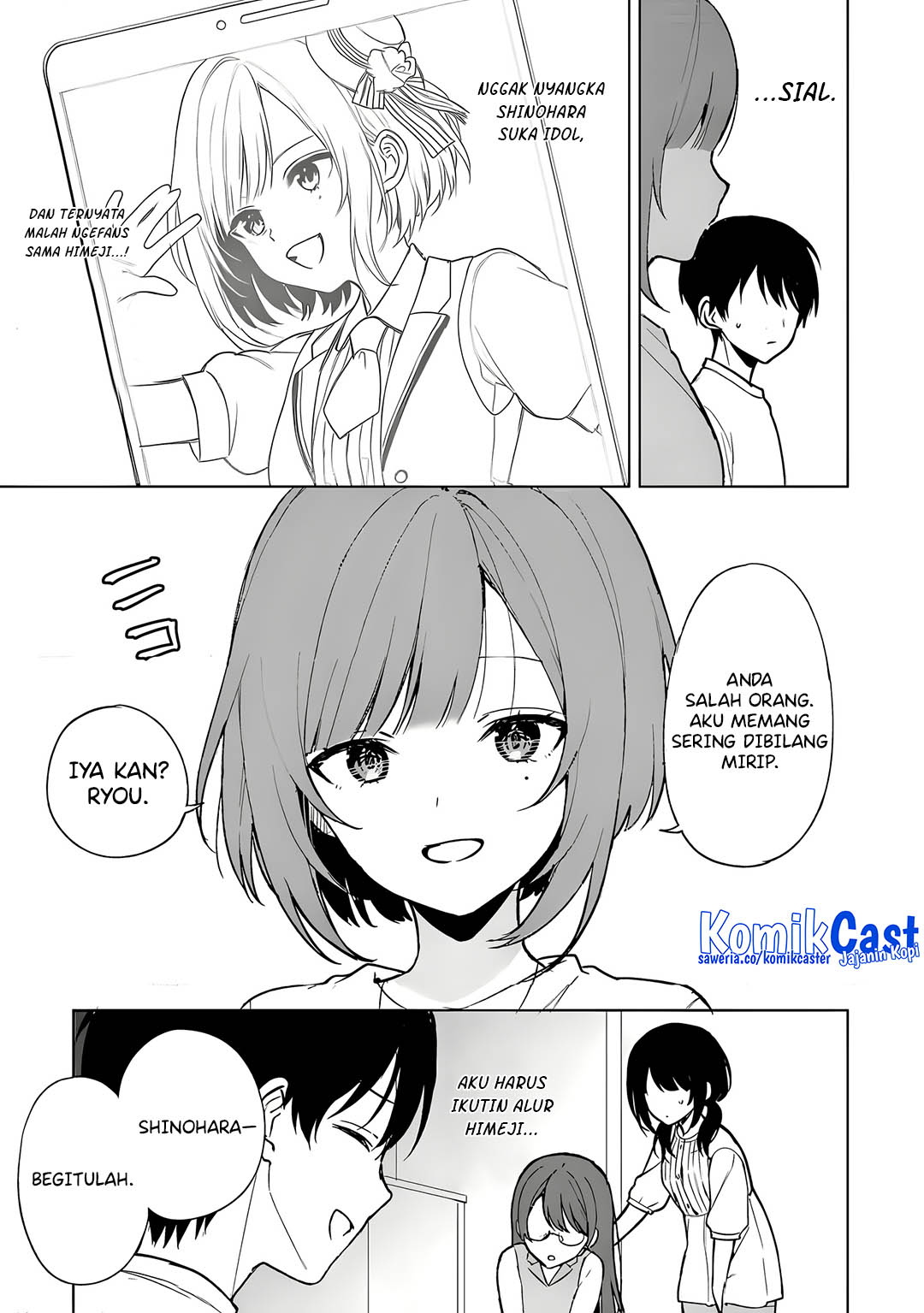 Chikan Saresou ni Natteiru S-kyuu Bishoujo wo Tasuketara Tonari no Seki no Osanajimi datta Chapter 67 Gambar 10