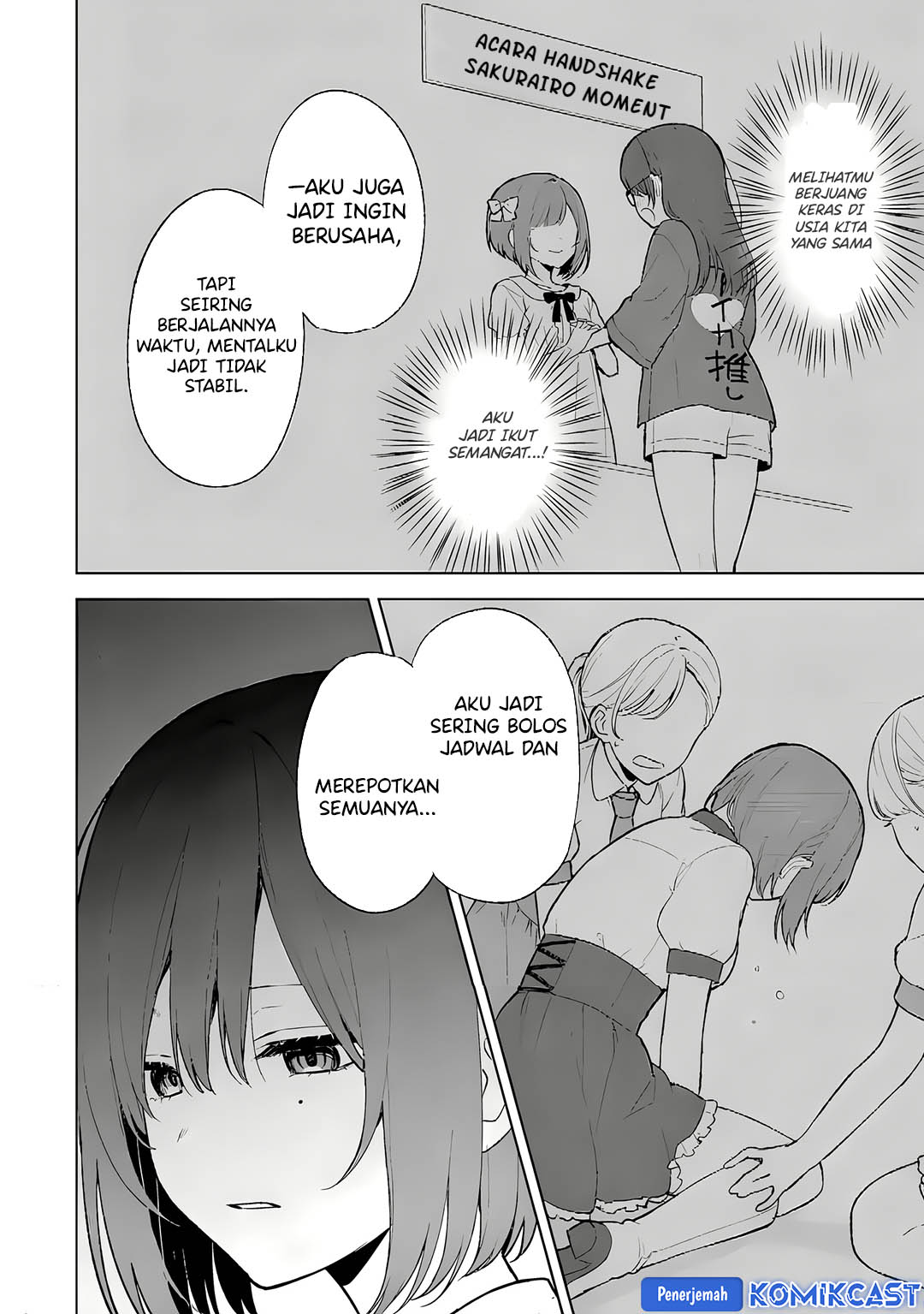 Chikan Saresou ni Natteiru S-kyuu Bishoujo wo Tasuketara Tonari no Seki no Osanajimi datta Chapter 67 Gambar 23