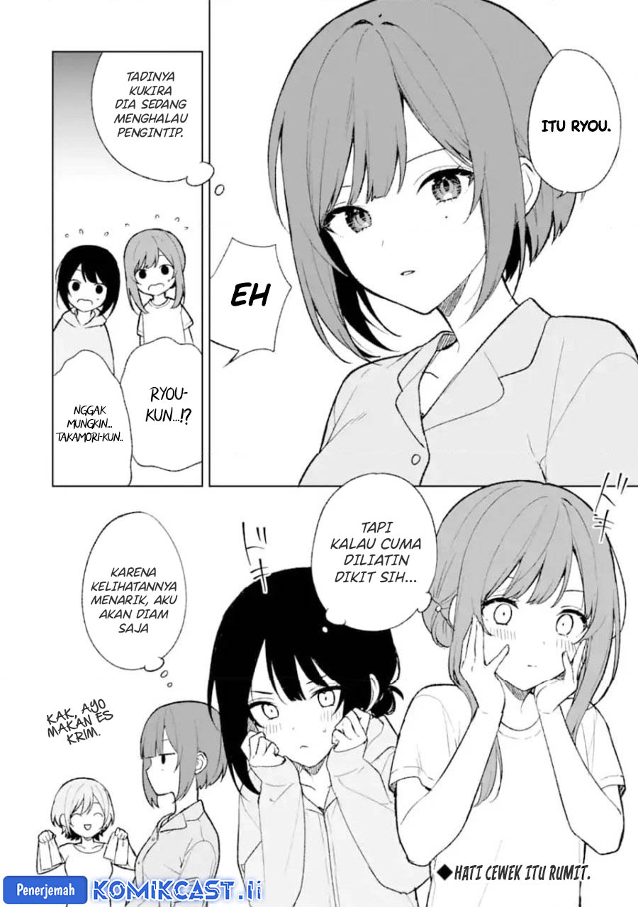 Chikan Saresou ni Natteiru S-kyuu Bishoujo wo Tasuketara Tonari no Seki no Osanajimi datta Chapter 68.5 Gambar 7