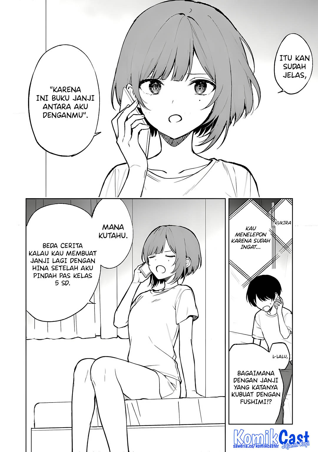 Chikan Saresou ni Natteiru S-kyuu Bishoujo wo Tasuketara Tonari no Seki no Osanajimi datta Chapter 69 Gambar 5
