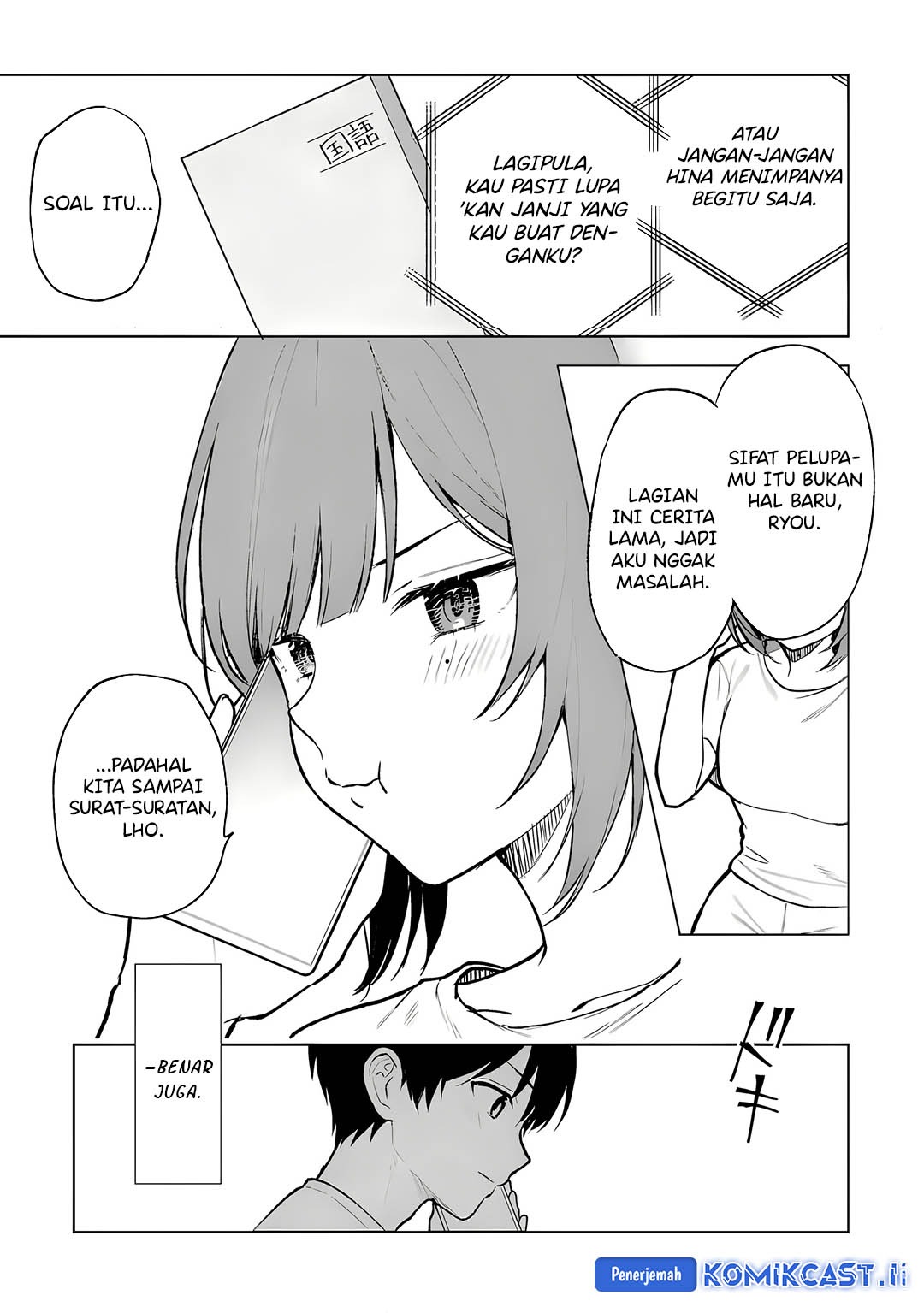 Chikan Saresou ni Natteiru S-kyuu Bishoujo wo Tasuketara Tonari no Seki no Osanajimi datta Chapter 69 Gambar 6
