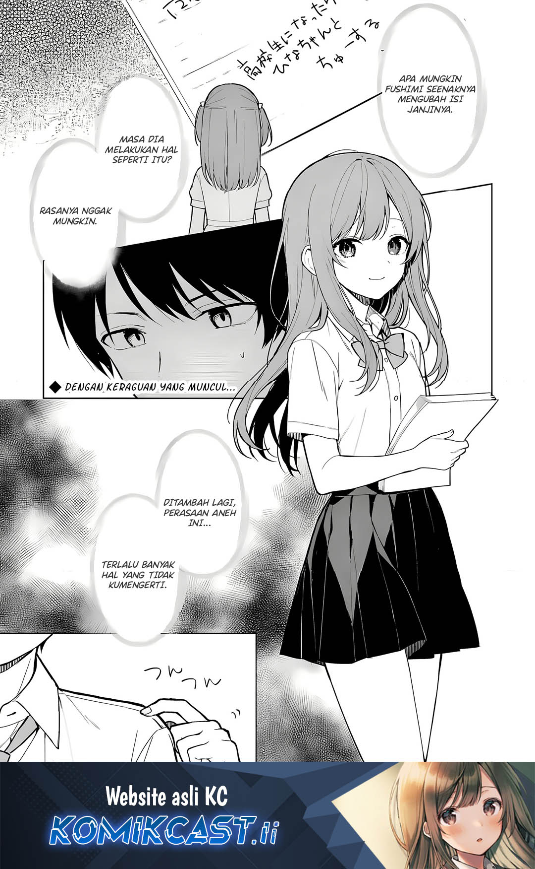 Chikan Saresou ni Natteiru S-kyuu Bishoujo wo Tasuketara Tonari no Seki no Osanajimi datta Chapter 70 Gambar 2