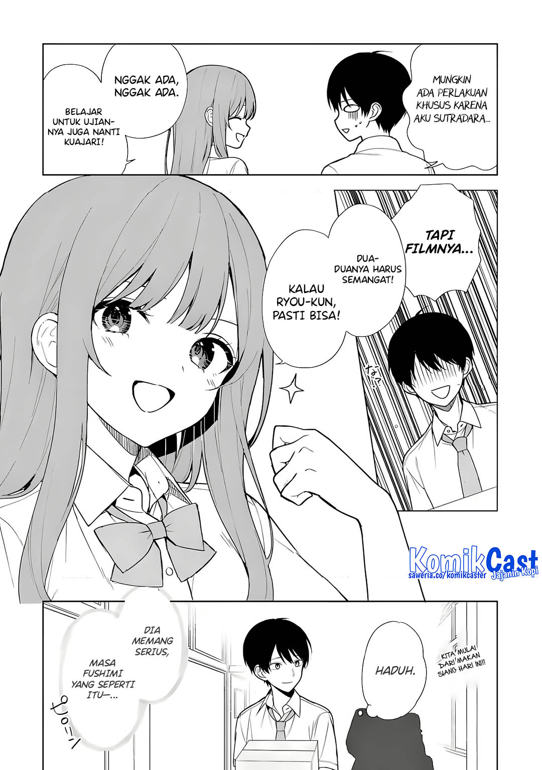 Chikan Saresou ni Natteiru S-kyuu Bishoujo wo Tasuketara Tonari no Seki no Osanajimi datta Chapter 70 Gambar 4