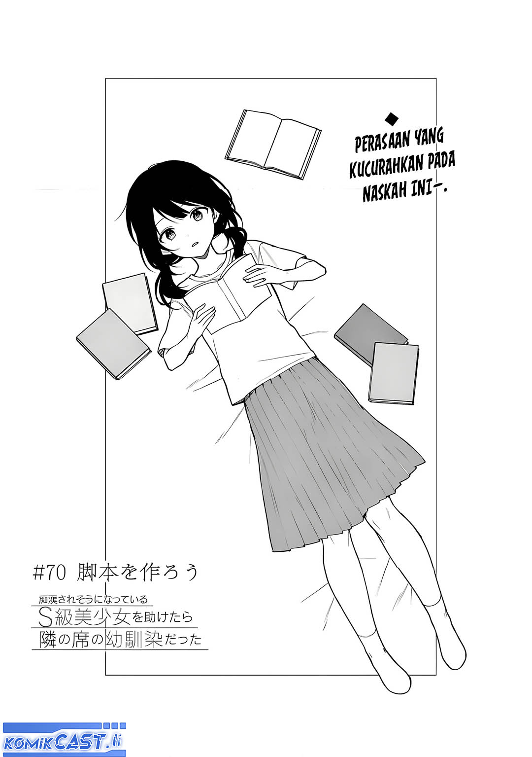 Chikan Saresou ni Natteiru S-kyuu Bishoujo wo Tasuketara Tonari no Seki no Osanajimi datta Chapter 70 Gambar 6
