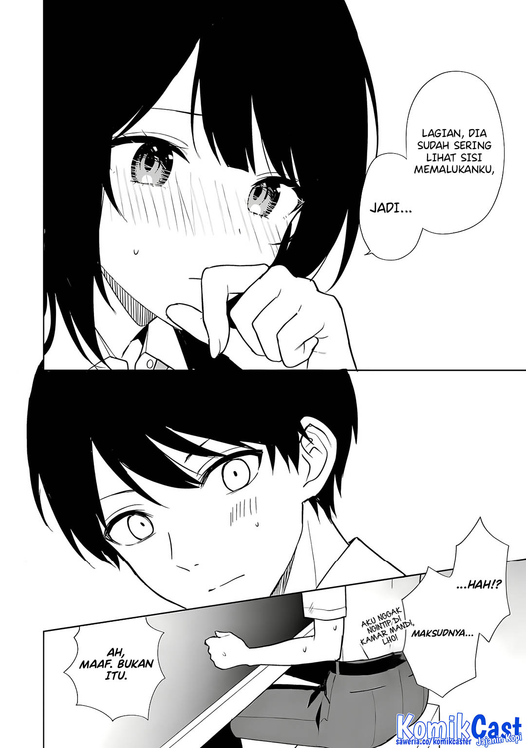Chikan Saresou ni Natteiru S-kyuu Bishoujo wo Tasuketara Tonari no Seki no Osanajimi datta Chapter 70 Gambar 9