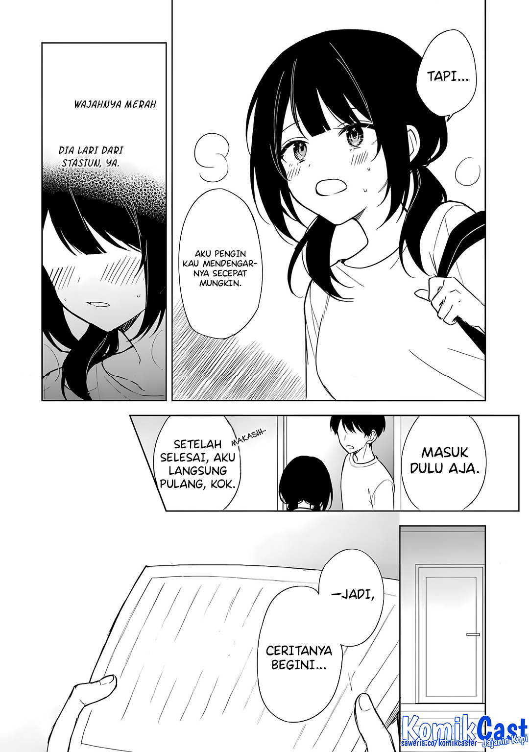 Chikan Saresou ni Natteiru S-kyuu Bishoujo wo Tasuketara Tonari no Seki no Osanajimi datta Chapter 70 Gambar 18