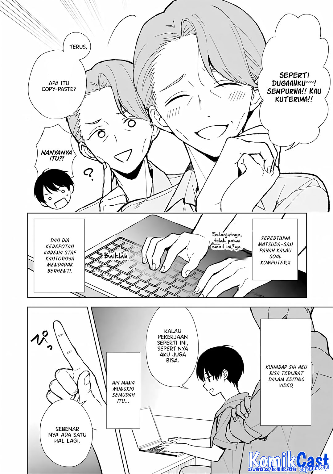 Chikan Saresou ni Natteiru S-kyuu Bishoujo wo Tasuketara Tonari no Seki no Osanajimi datta Chapter 78 Gambar 3