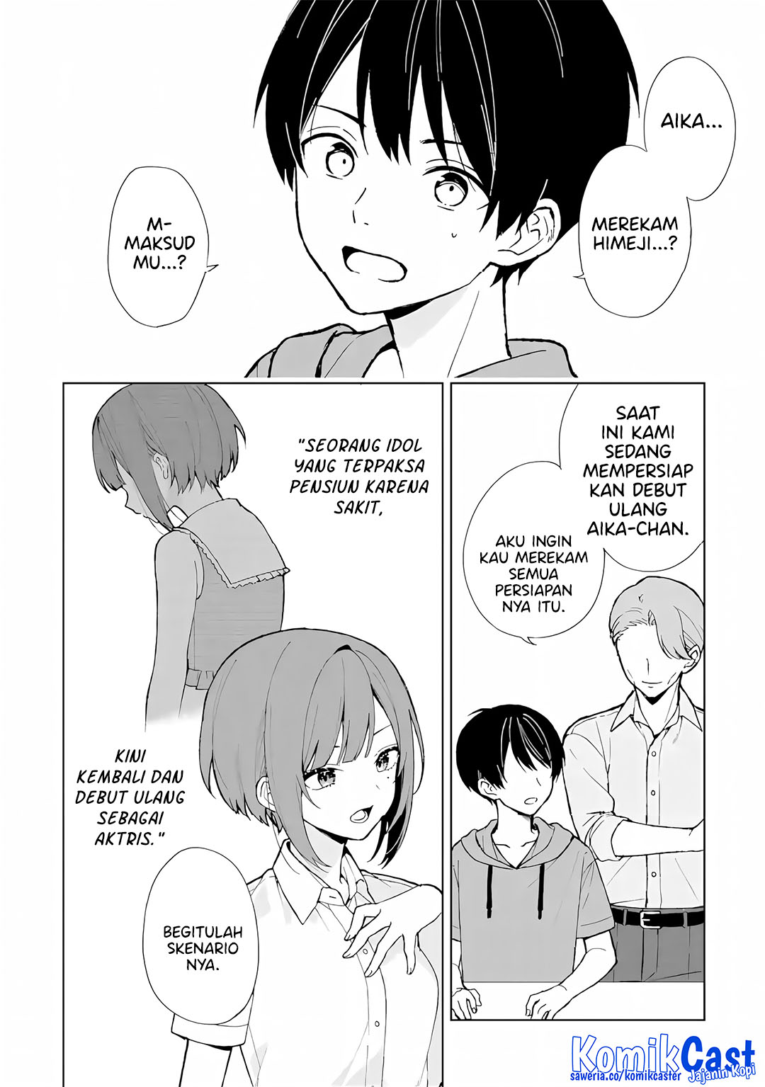 Chikan Saresou ni Natteiru S-kyuu Bishoujo wo Tasuketara Tonari no Seki no Osanajimi datta Chapter 78 Gambar 5