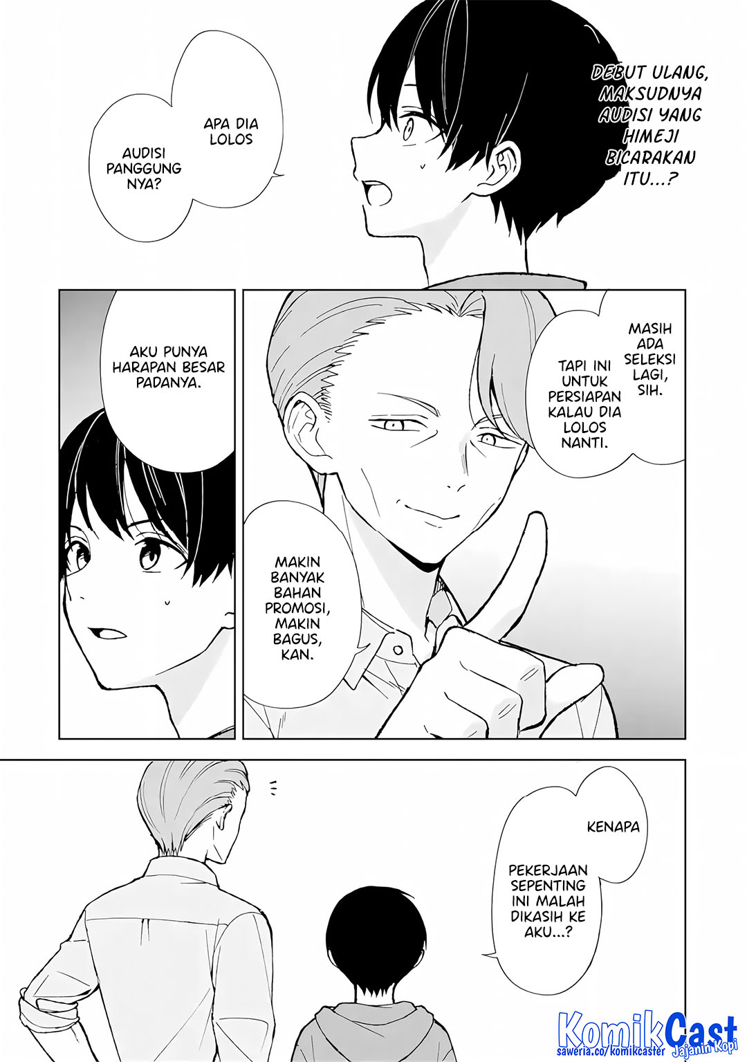Chikan Saresou ni Natteiru S-kyuu Bishoujo wo Tasuketara Tonari no Seki no Osanajimi datta Chapter 78 Gambar 6