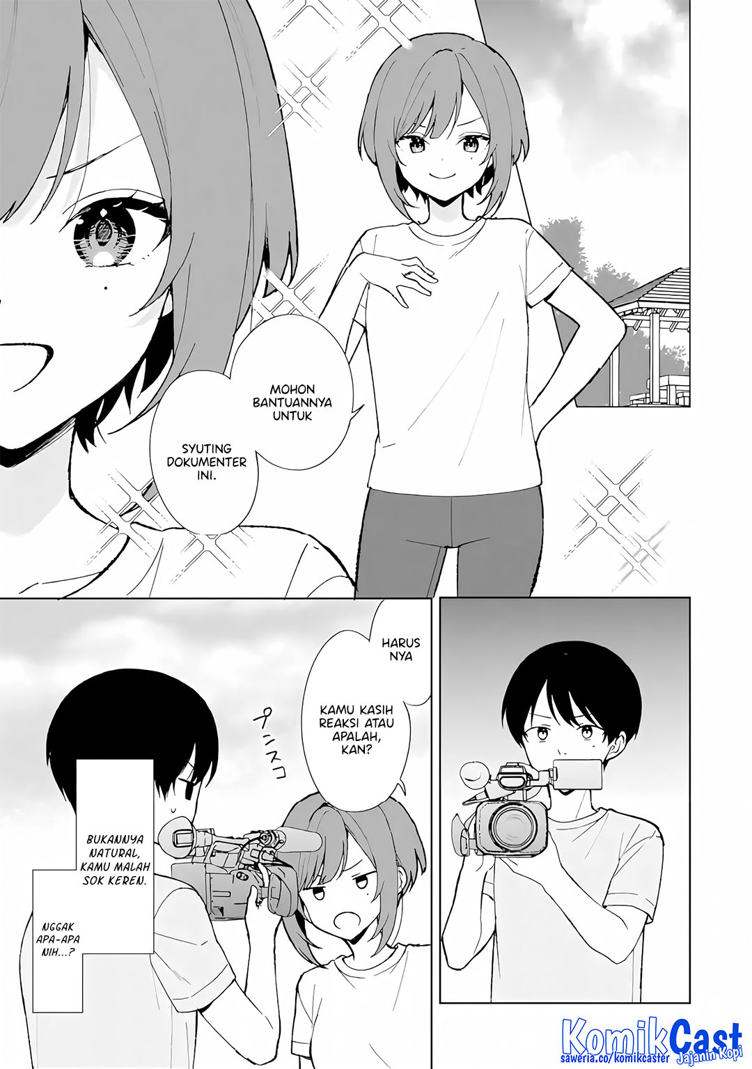 Chikan Saresou ni Natteiru S-kyuu Bishoujo wo Tasuketara Tonari no Seki no Osanajimi datta Chapter 78 Gambar 8
