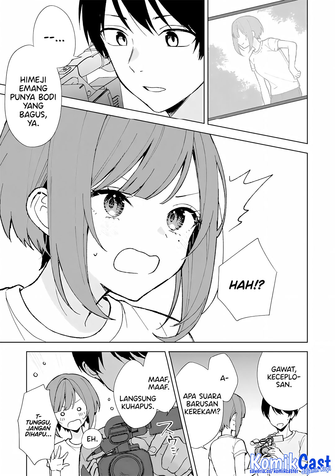 Chikan Saresou ni Natteiru S-kyuu Bishoujo wo Tasuketara Tonari no Seki no Osanajimi datta Chapter 78 Gambar 10