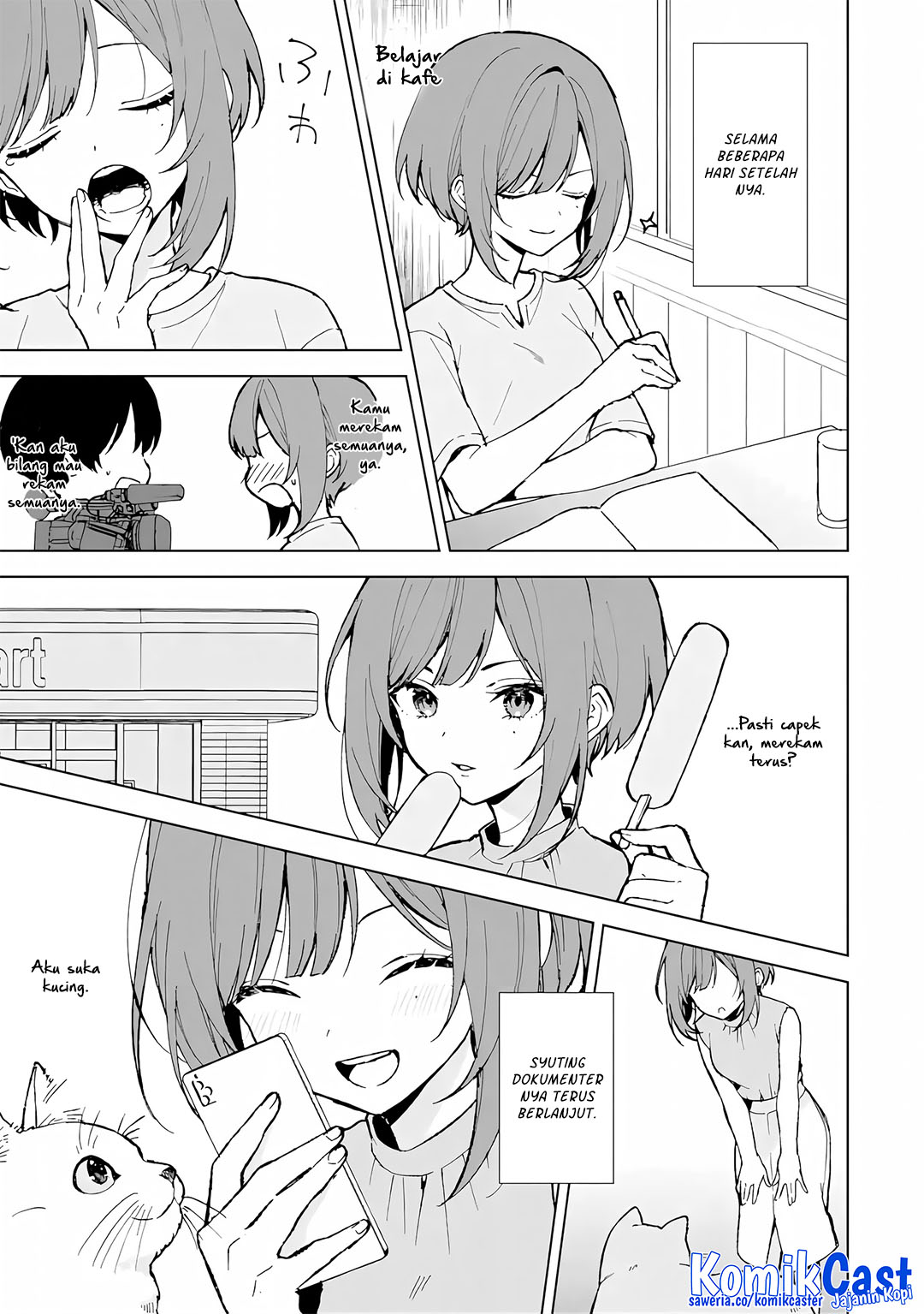 Chikan Saresou ni Natteiru S-kyuu Bishoujo wo Tasuketara Tonari no Seki no Osanajimi datta Chapter 78 Gambar 14