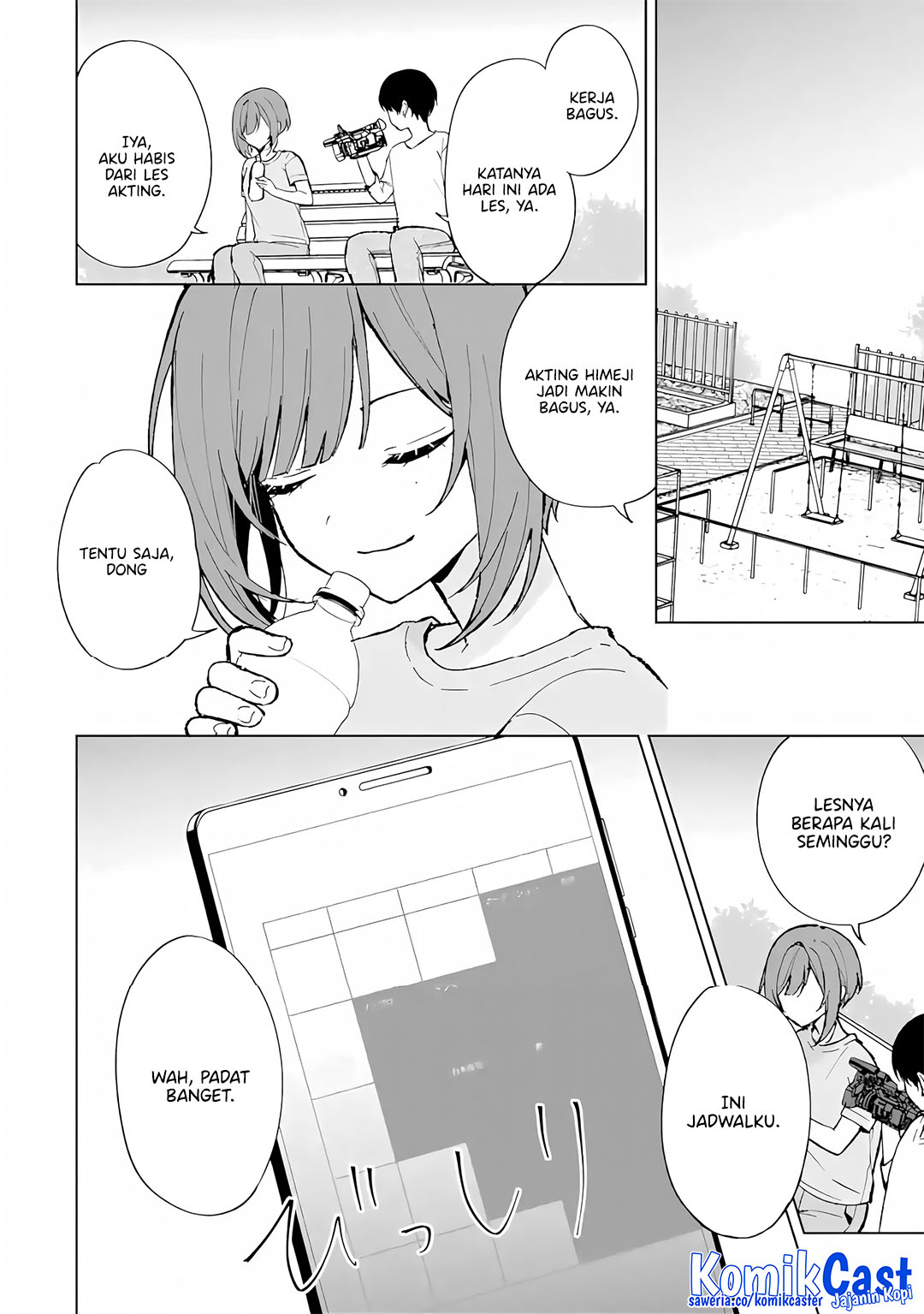 Chikan Saresou ni Natteiru S-kyuu Bishoujo wo Tasuketara Tonari no Seki no Osanajimi datta Chapter 78 Gambar 17