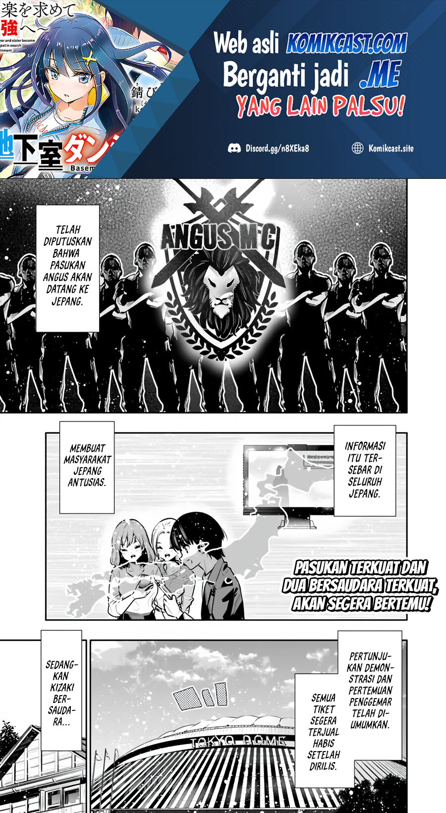 Chikashitsu Dungeon: Binbou Kyoudai wa Goraku o Motomete Saikyou e Chapter 33 Gambar 2