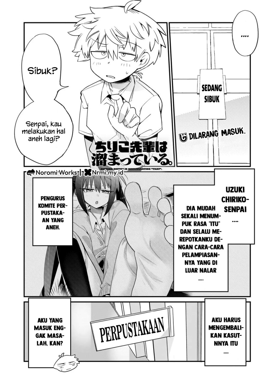 Chiriko Senpai Is Accumulating “That” Chapter 02 Gambar 1