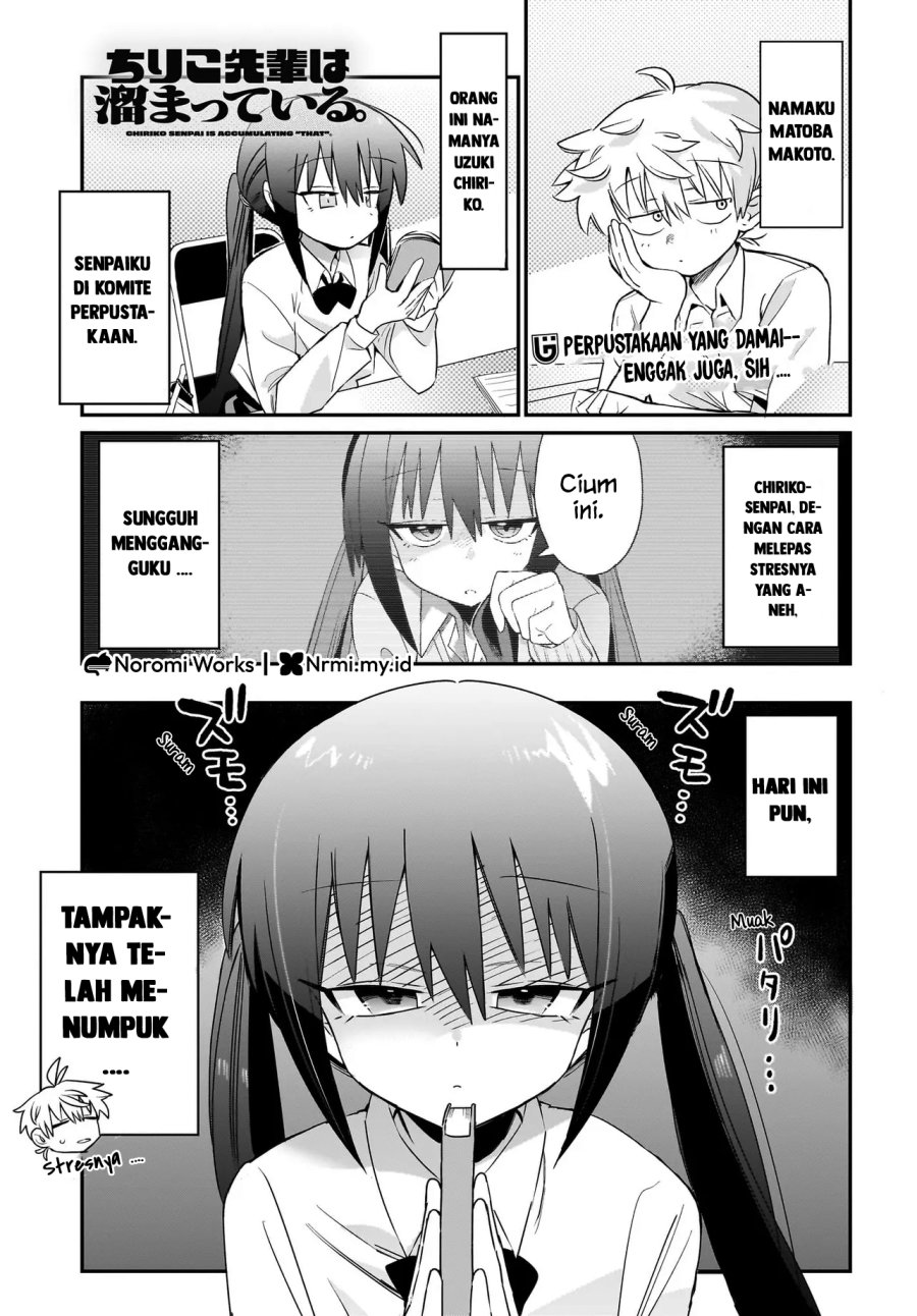 Chiriko Senpai Is Accumulating “That” Chapter 03 Gambar 1