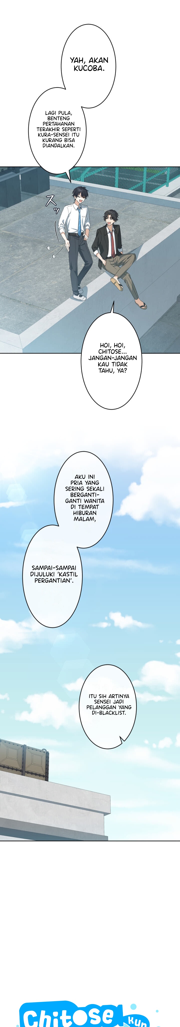 Chitose-kun wa Ramune Bin no Naka (Webtoon) Chapter 04 Gambar 9