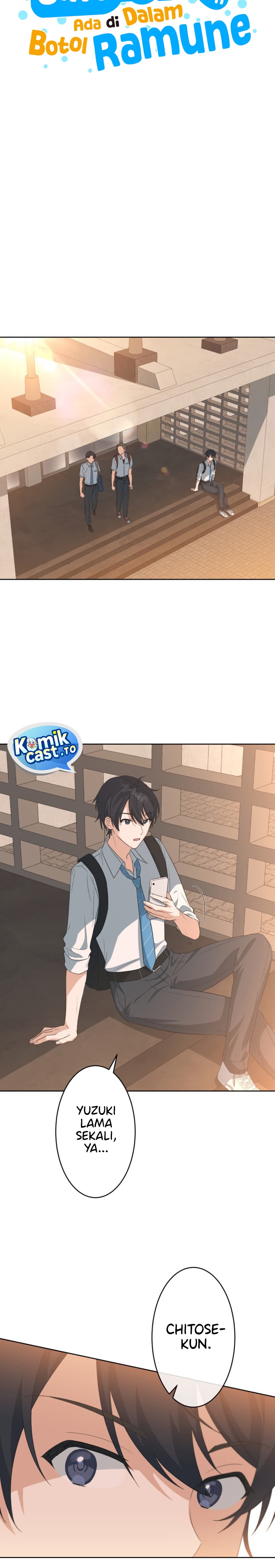 Chitose-kun wa Ramune Bin no Naka (Webtoon) Chapter 04 Gambar 10