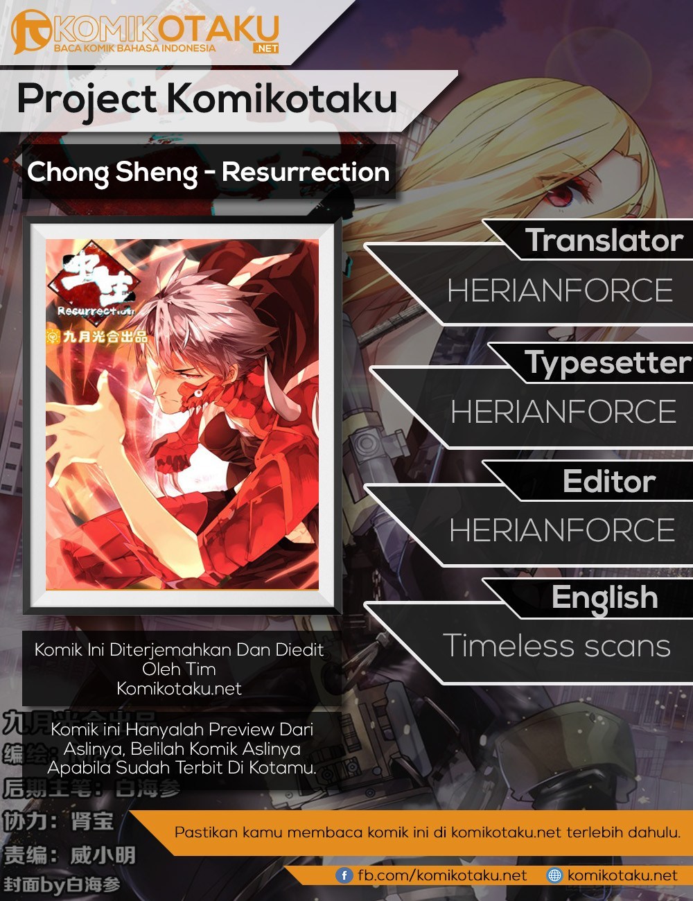 Chong Sheng – Resurrection Chapter 05 Gambar 1