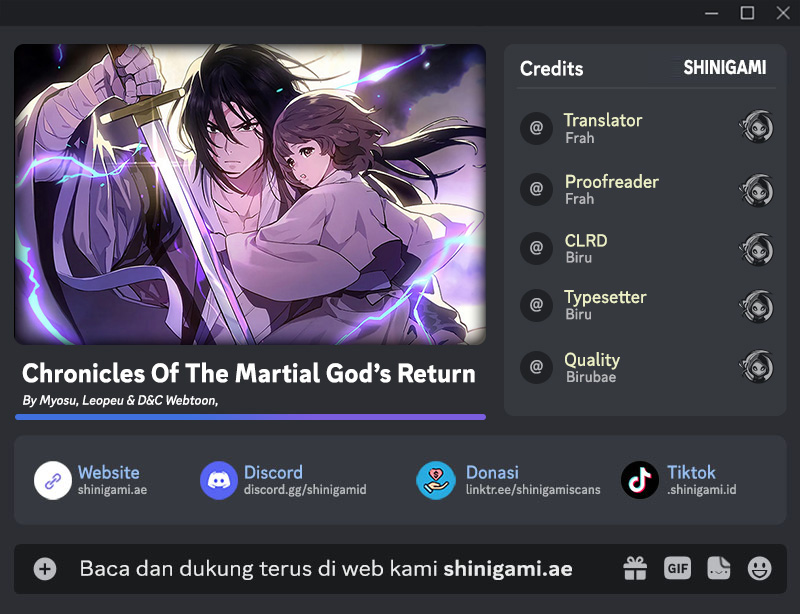 Chronicles Of The Martial God’s Return Chapter 80 Gambar 1