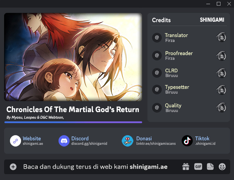 Chronicles Of The Martial God’s Return Chapter 117 Gambar 1