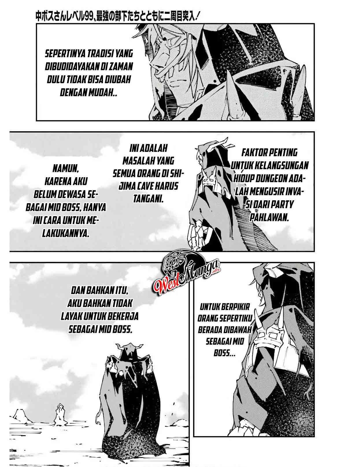 Chū Boss-san Level 99, Saikyou no Buka-tachi to Tomo ni Nishuume Totsunyuu! Chapter 07 Gambar 16