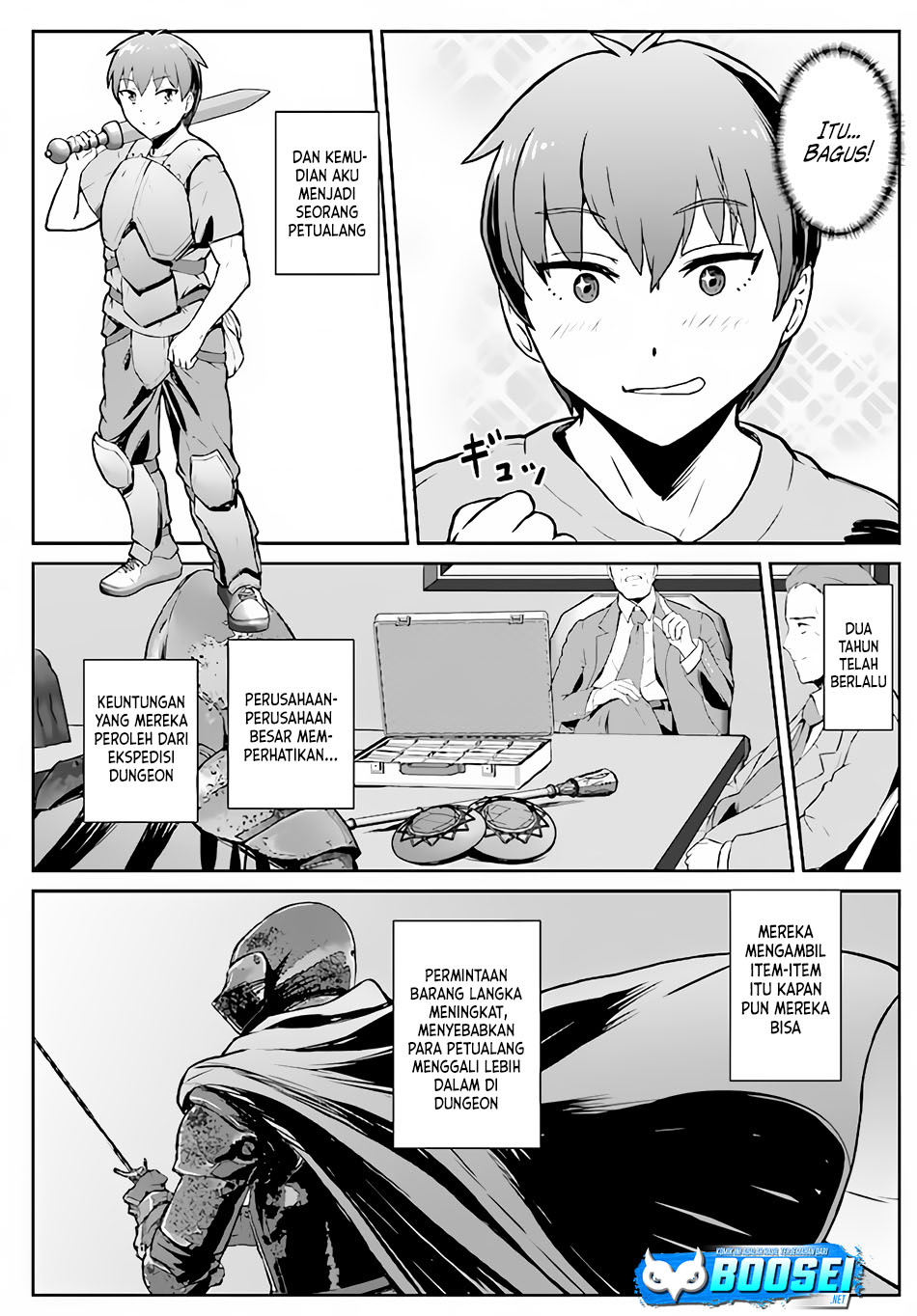Chuusotsu Tansakusha no Nariagari Eiyuutan Chapter 01 Gambar 7