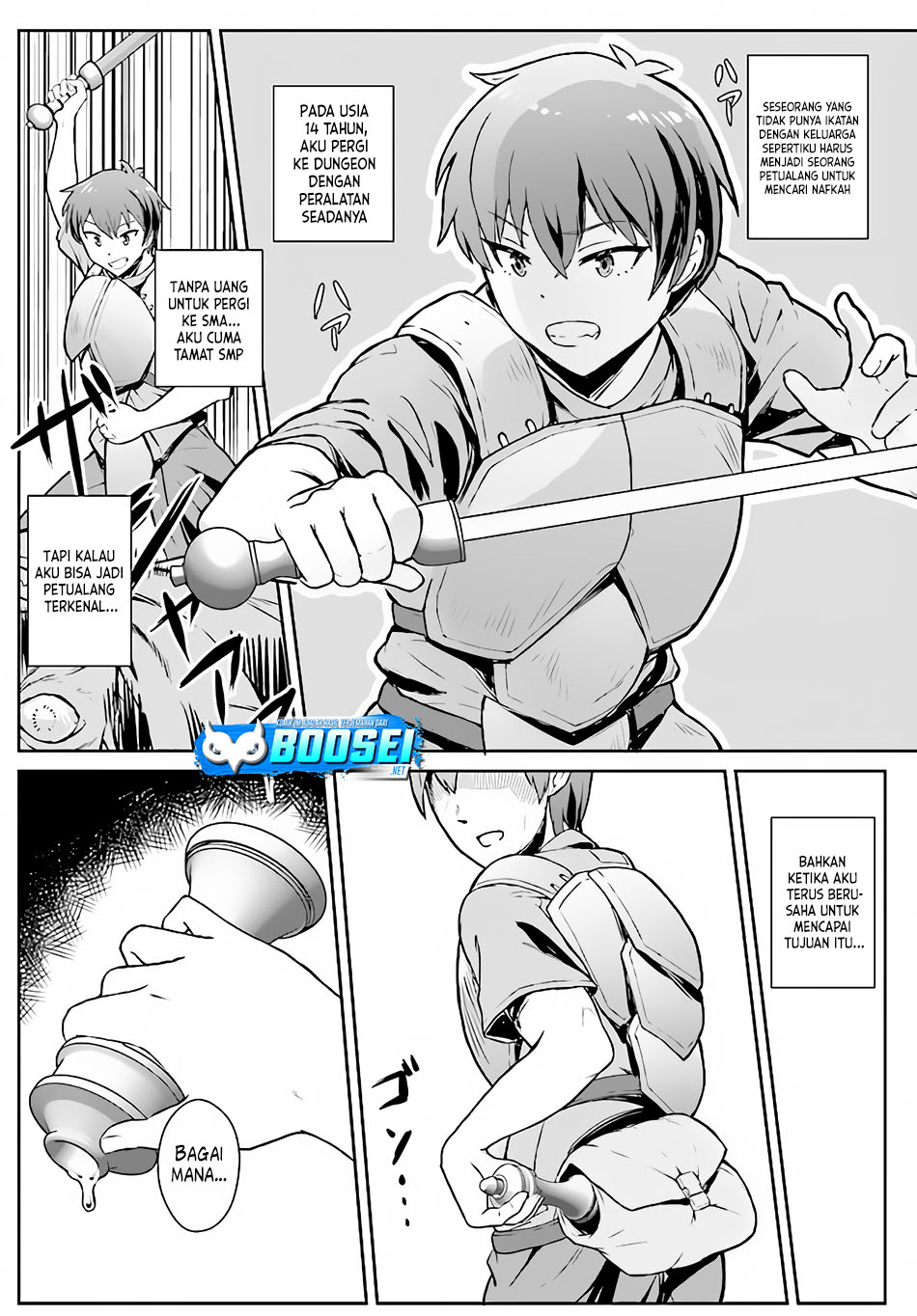 Chuusotsu Tansakusha no Nariagari Eiyuutan Chapter 01 Gambar 8