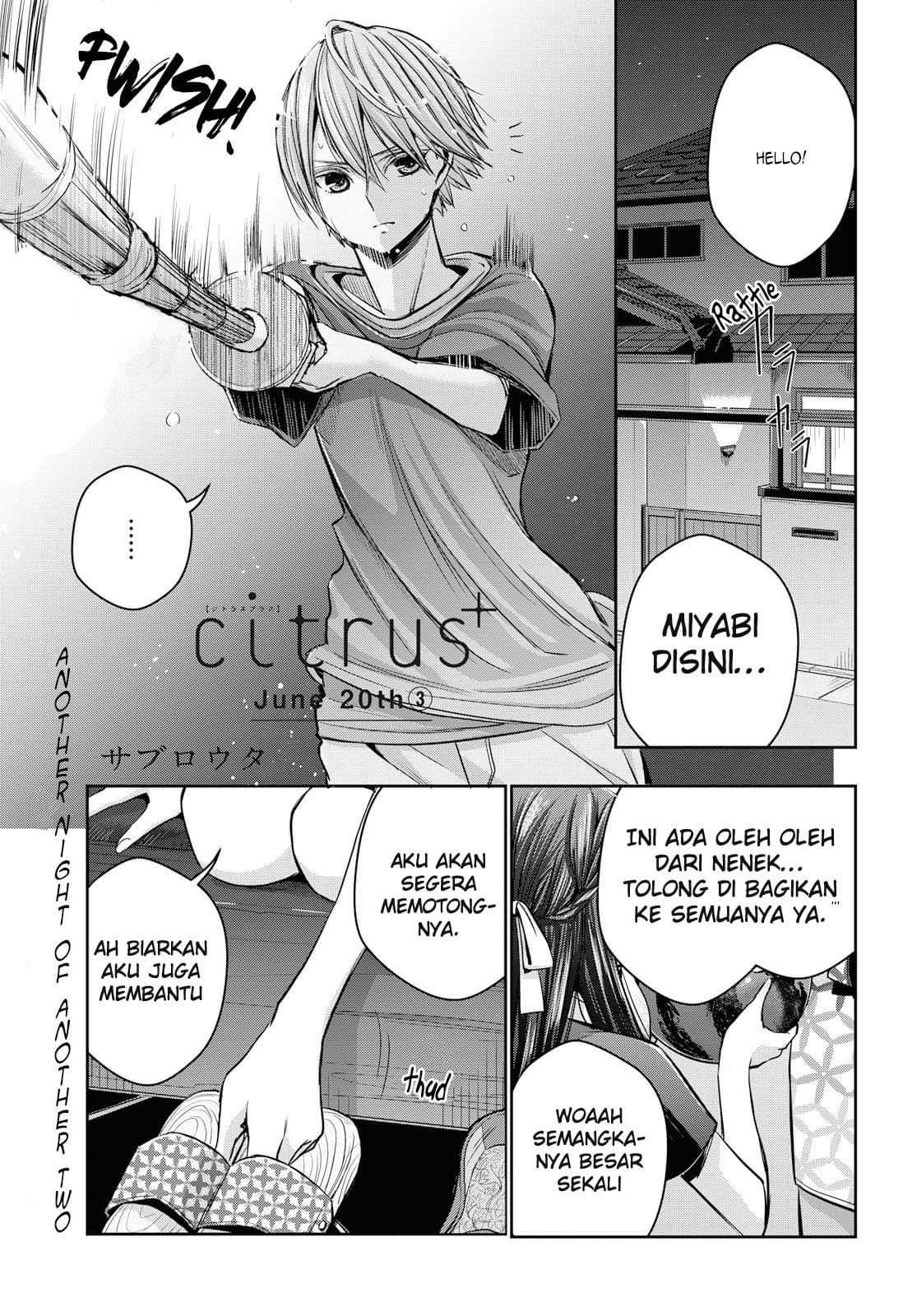 Citrus Plus Chapter 09 Gambar 1