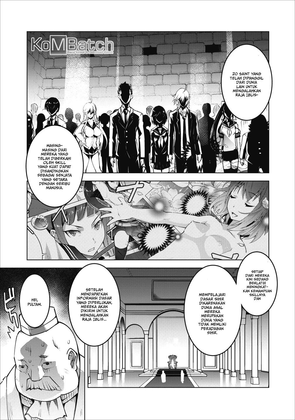 Class Ten’i de Ore dake Haburareta no de, Doukyuusei Harem Tsukuru Koto ni shita Chapter 04 Gambar 2