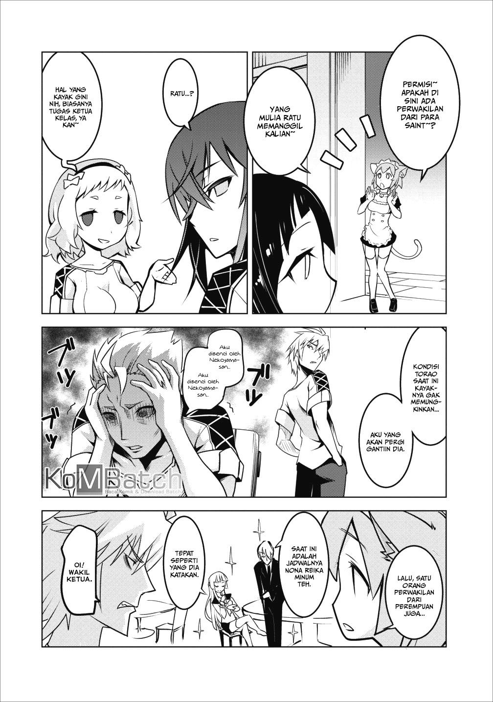 Class Ten’i de Ore dake Haburareta no de, Doukyuusei Harem Tsukuru Koto ni shita Chapter 04 Gambar 10