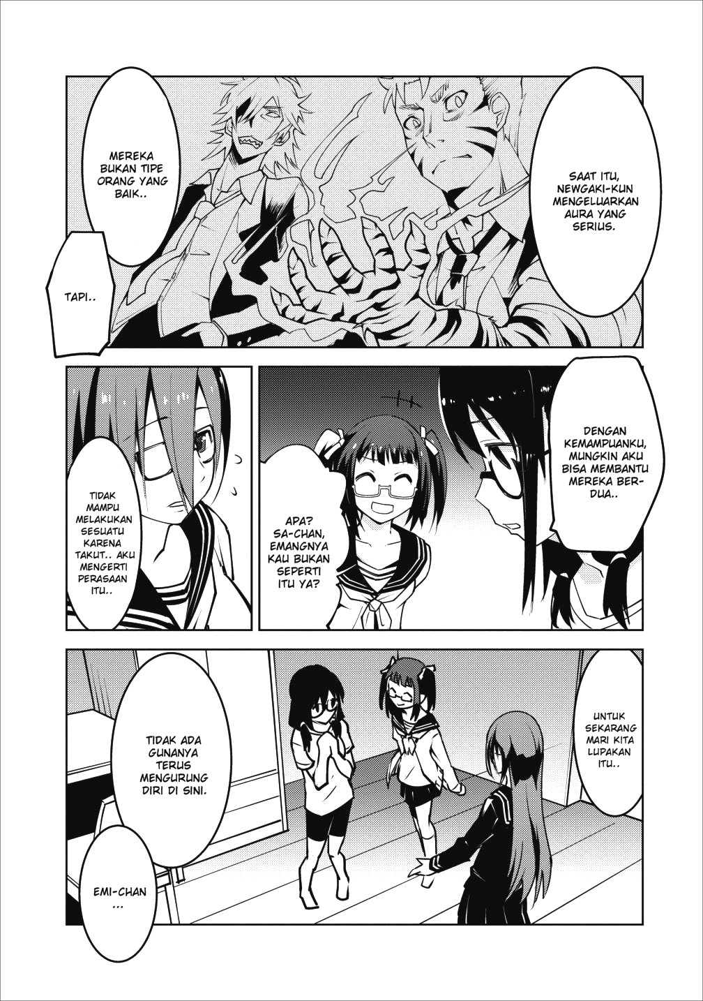 Class Ten’i de Ore dake Haburareta no de, Doukyuusei Harem Tsukuru Koto ni shita Chapter 07 Gambar 7
