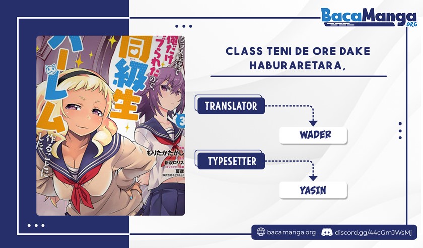 Class Ten’i de Ore dake Haburareta no de, Doukyuusei Harem Tsukuru Koto ni shita Chapter 13 Gambar 1